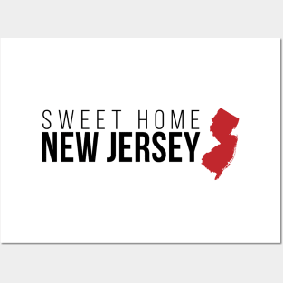 Sweet Home New Jersey Posters and Art